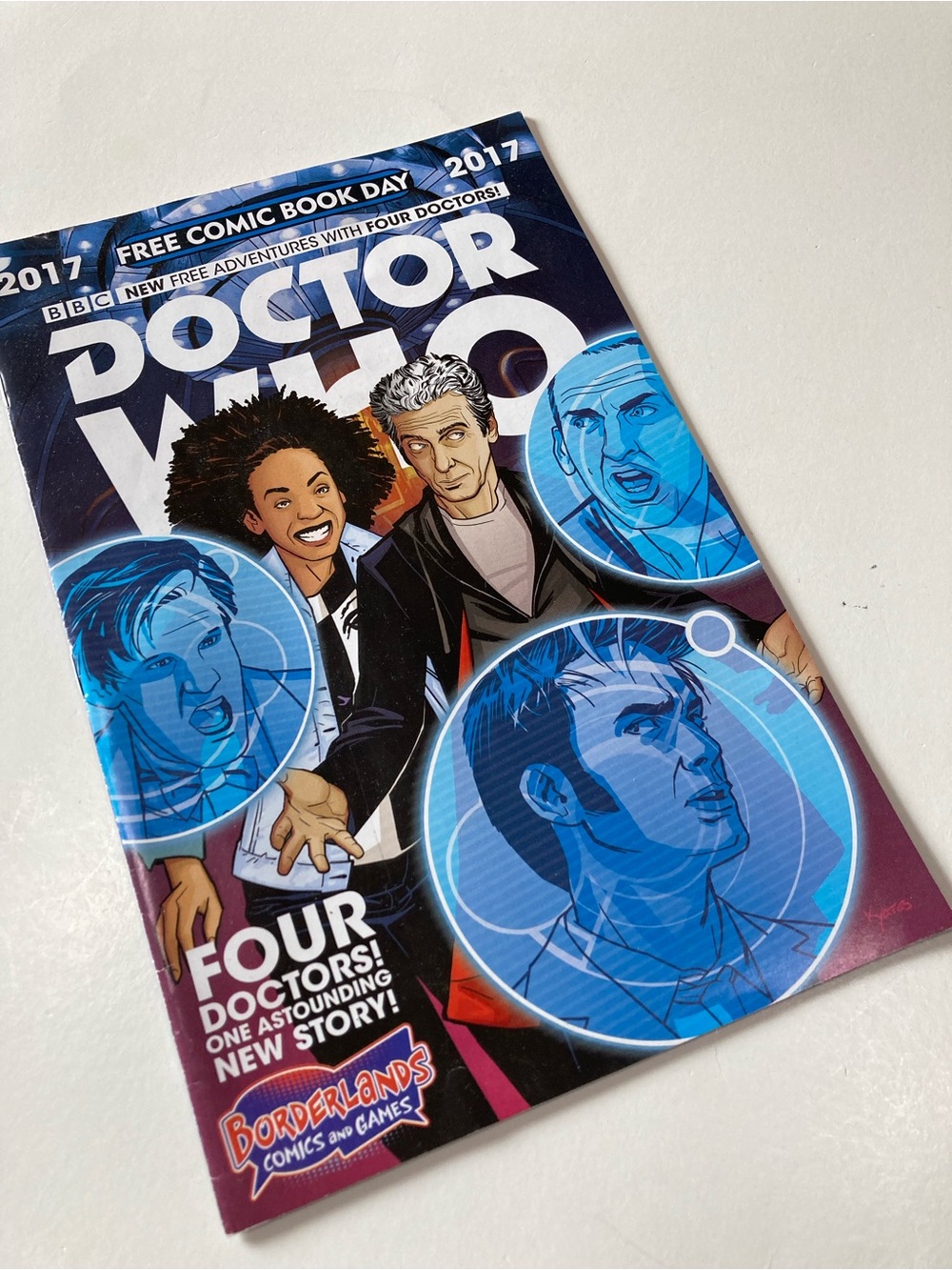 Doctor Who No 1 FCBD 2017 Borderlands Comics and Games BBC Titan Sci Fi